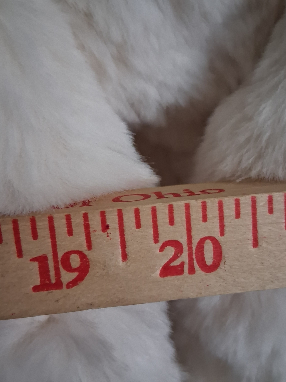 Cream Faux Fur Jacket - Women's Cozy Coat - Picture 5 of 6